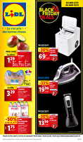 Les promos de la semaine des magasins Lidl Valable du 27 novembre au 03 décembre 2024