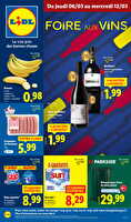 Les promos de la semaine chez Lidl Valable du 06 au 12 mars 2025