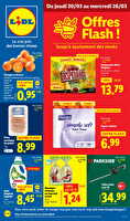 Les promos de la semaine chez Lidl Valable du 20 au 26 mars 2025