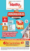 Semaine prochaine : les immanquables chez Netto Valable du 19 au 25 novembre 2024