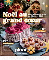 Noël au grand coeur chez Picard Valable du 08 décembre 2024 au 05 janvier 2025