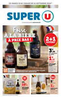 Foire à la bière ! chez Super U Valable du 10 au 22 septembre 2024