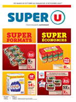 Super formats super économies des magasins Super U Valable du 29 octobre au 10 novembre 2024