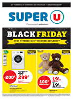 Black friday chez Super U Valable du 29 novembre au 01 décembre 2024