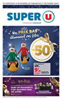 Nos prix bas illuminent vos fêtes chez Super U Valable du 13 novembre au 01 décembre 2024