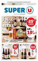 Foire à la bière chez Super U Valable du 11 au 23 mars 2025