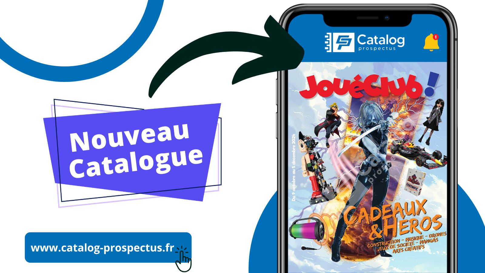 Découvrez le catalogue JouéClub Kidulte : 40 pages de cadeaux pour réveiller l'enfant en vous !