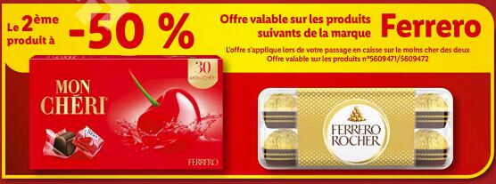 Promotion Ferrero : Délices et Réductions Incontournables chez Lidl !